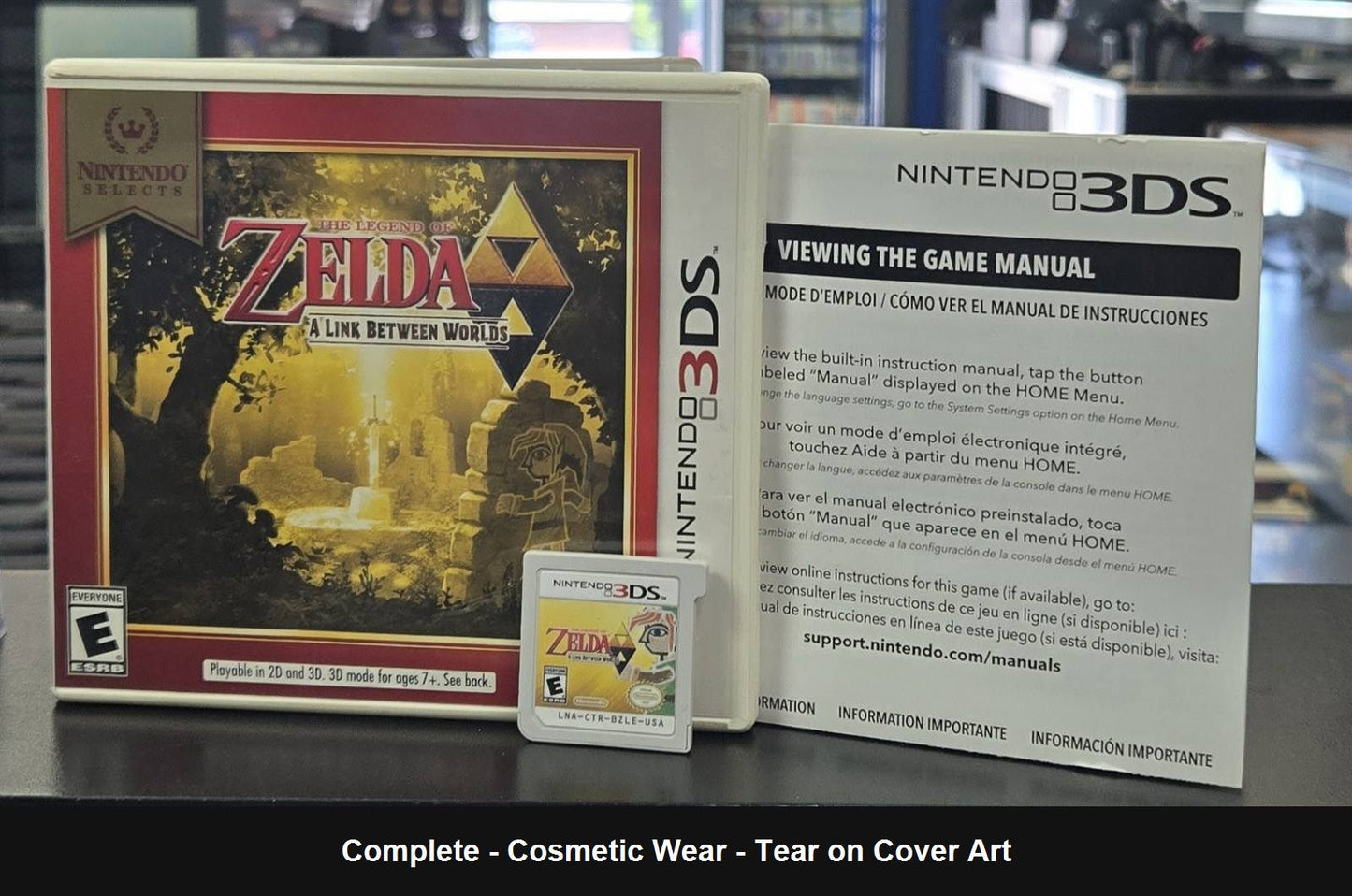 Zelda A Link Between Worlds [Nintendo Selects] - Nintendo 3DS