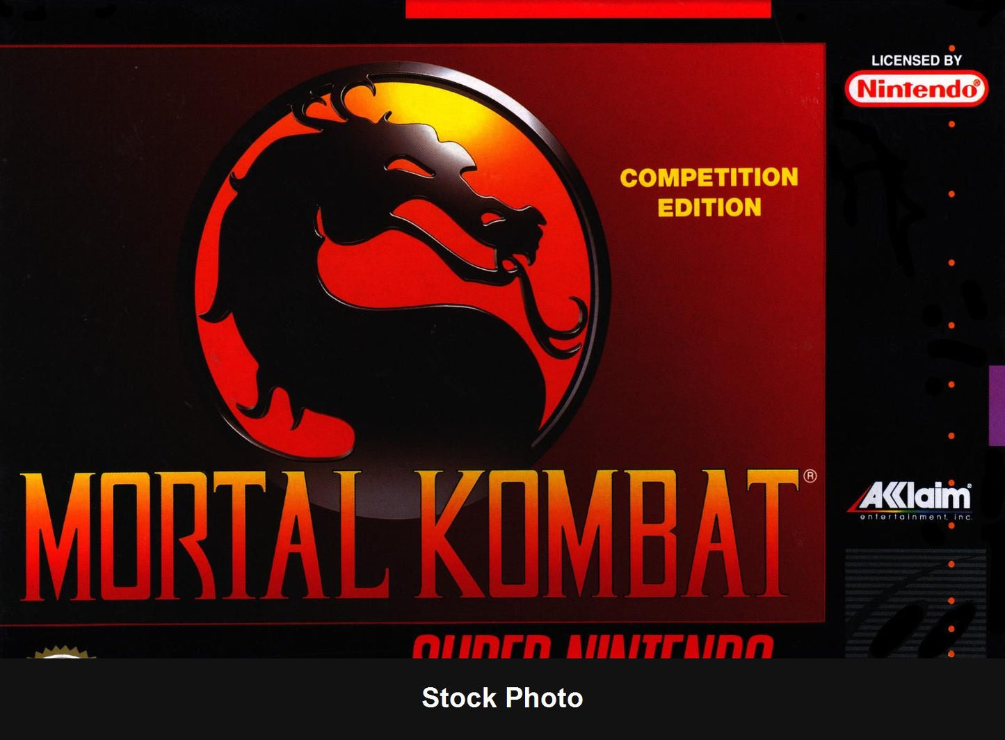 Mortal Kombat - Super Nintendo