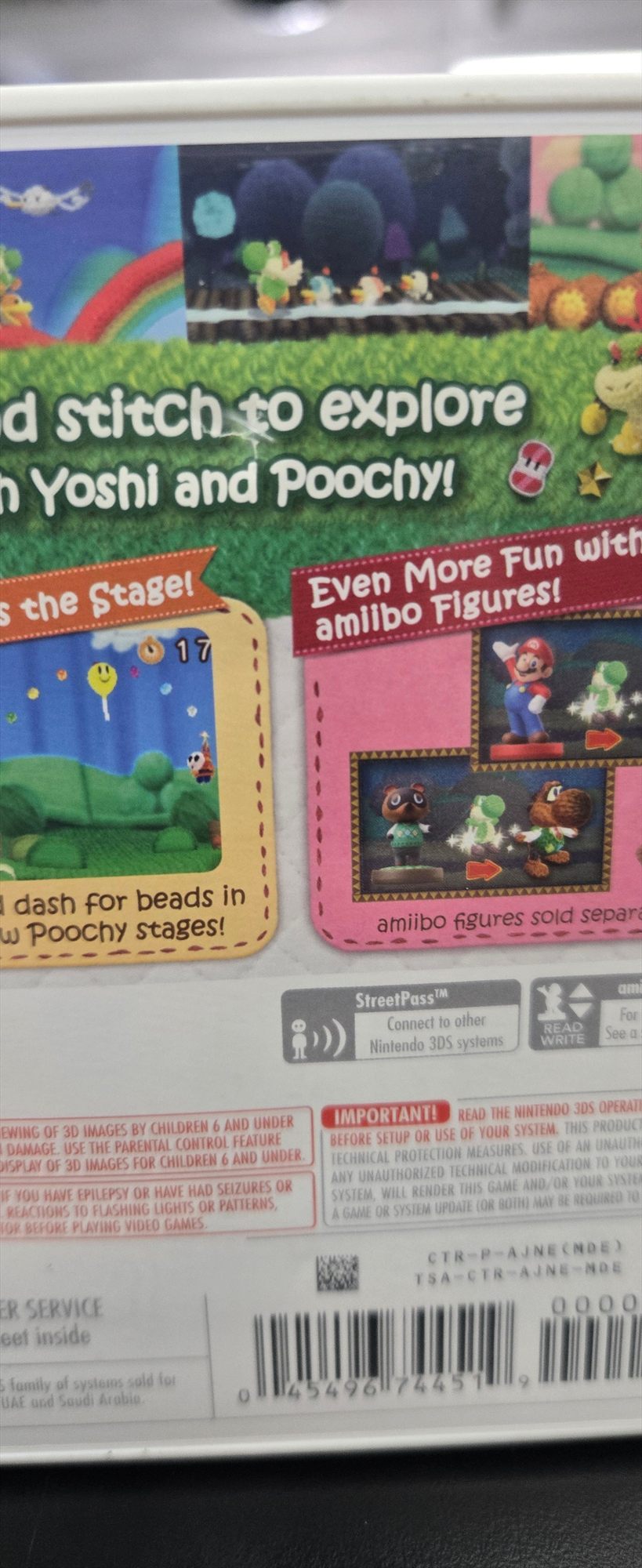 Poochy & Yoshi's Woolly World - Nintendo 3DS