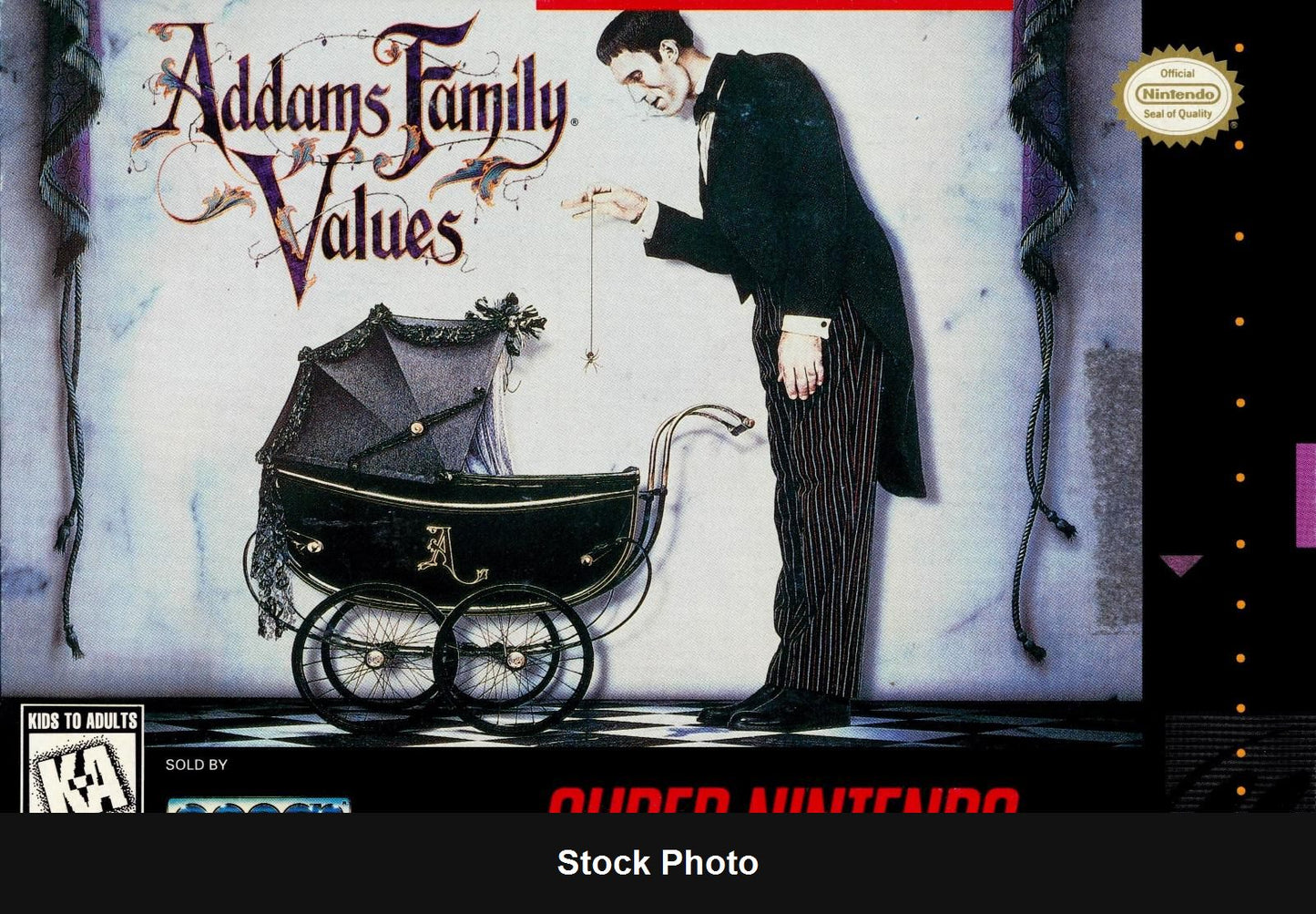 Addams Family Values - Super Nintendo