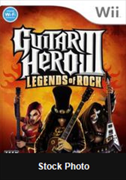 Guitar Hero III Legends of Rock - Wii