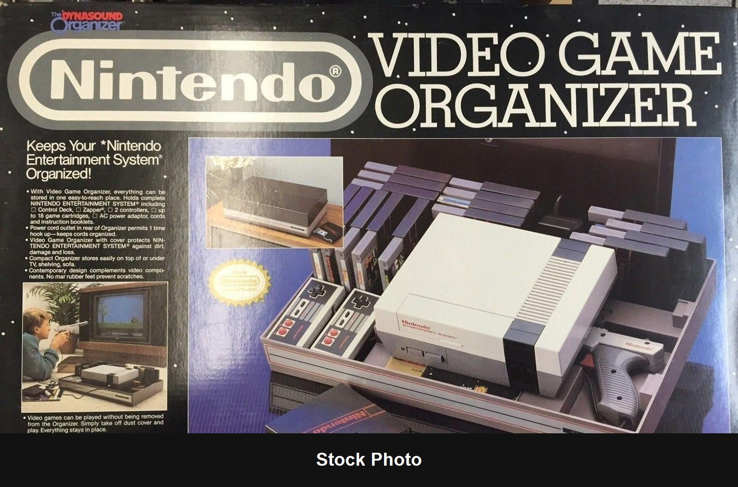 Video Game Organizer (NES) - Nintendo Accessories