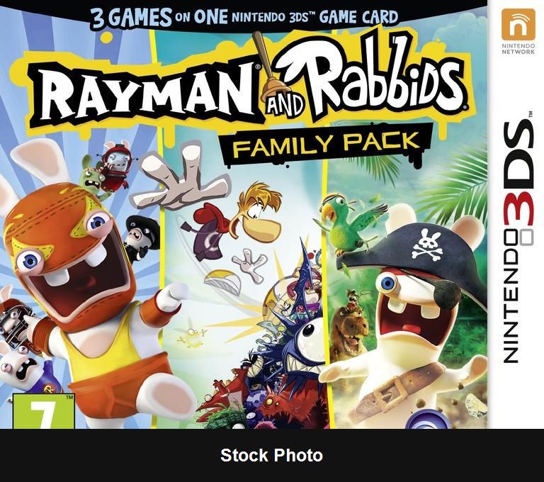 Rayman and Rabbids Family Pack - Nintendo 3DS
