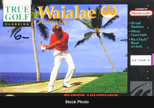Waialae Country Club - Super Nintendo