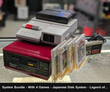 NES Famicom Disk System - Japanese with Famicom AV Toploader - Import