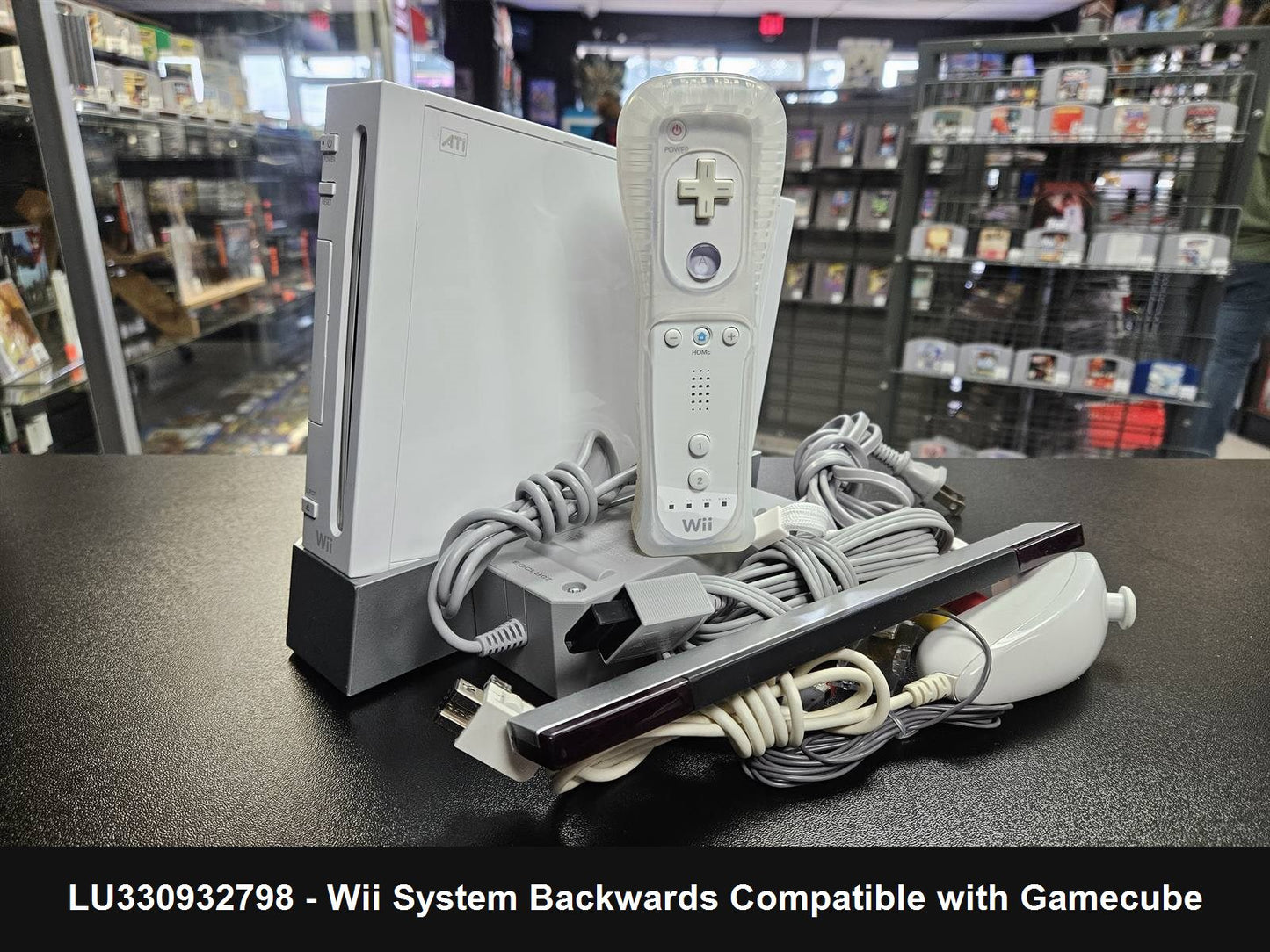 White Nintendo Wii System - Console