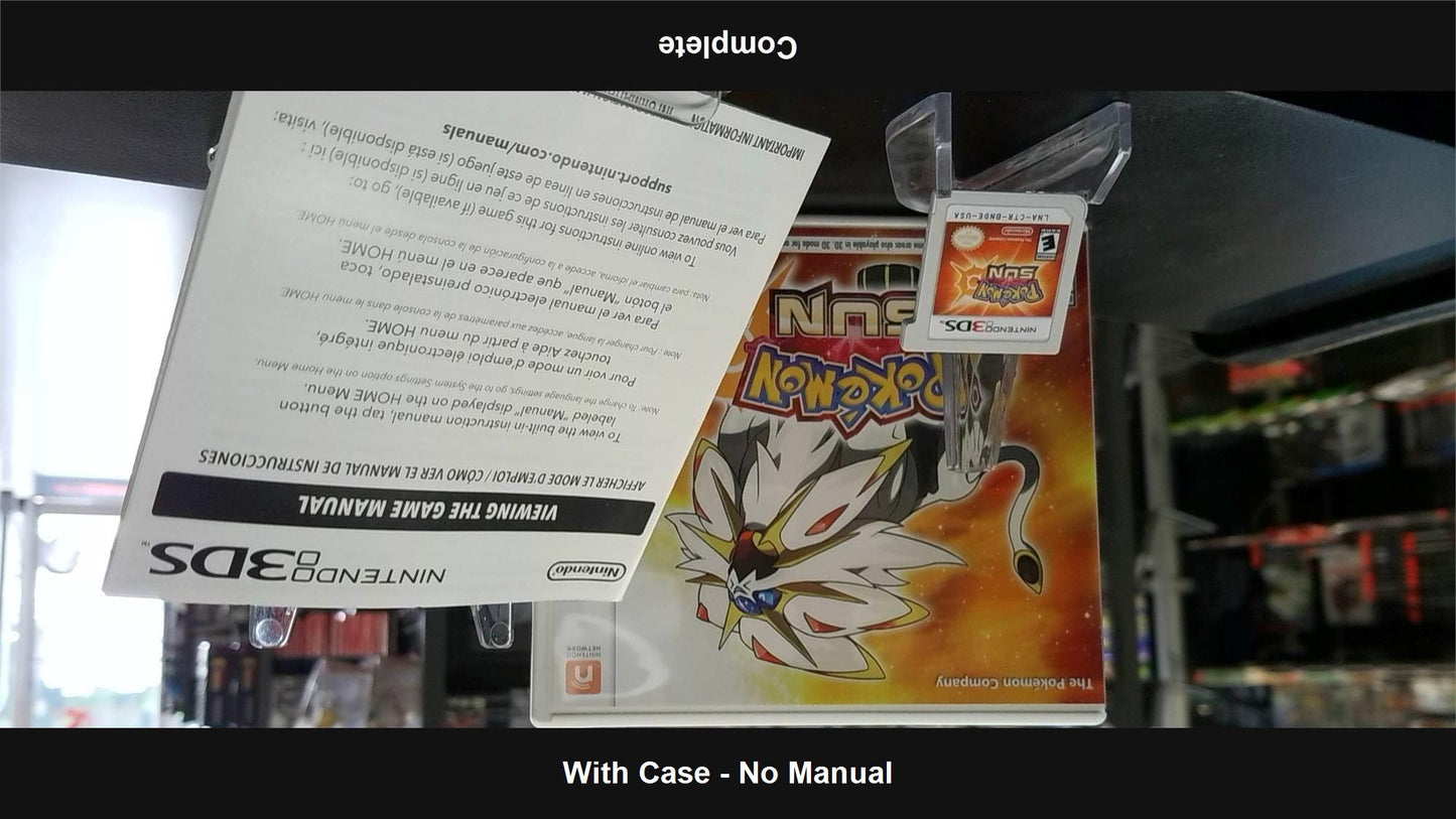 Pokemon Sun - Nintendo 3DS