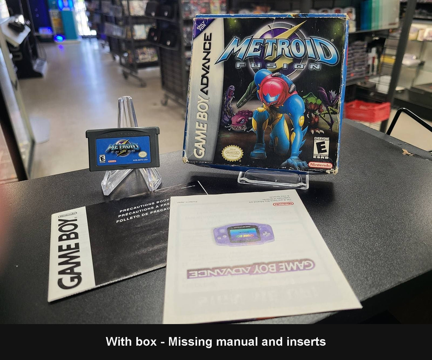 Metroid Fusion - Game Boy Advance