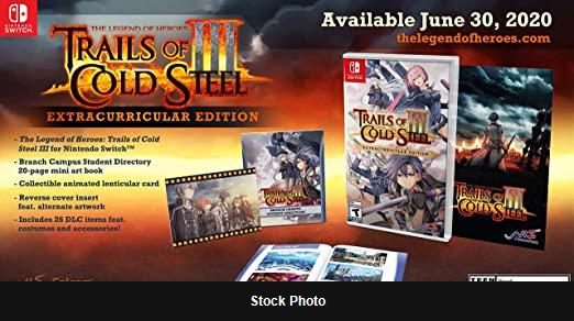 Legend of Heroes: Trails of Cold Steel III [Extracurricular Edition] - Nintendo Switch