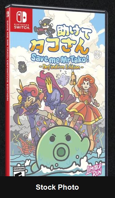 Save Me Mr Tako!: Definitive Edition - Nintendo Switch