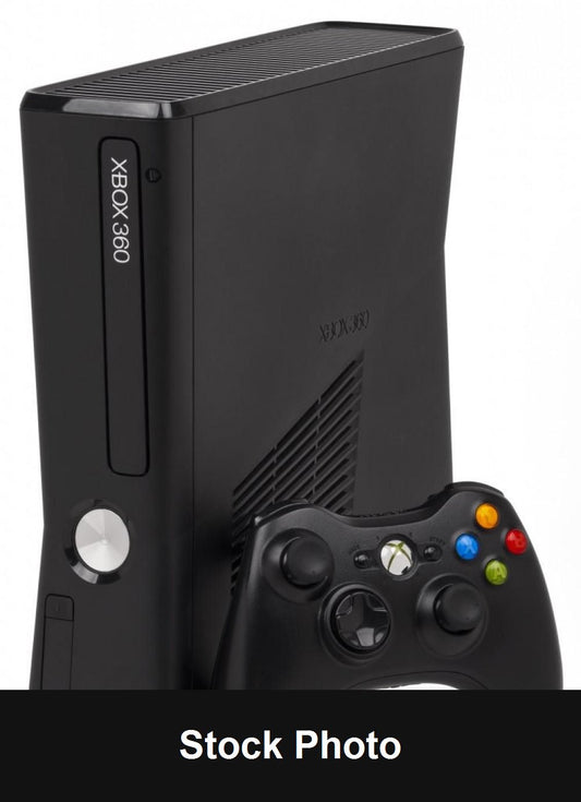 Xbox 360 Slim Matte Black Console - Console