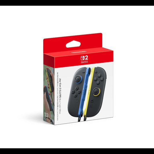 Switch 2 Joy-Con 2 Controllers (L)/(R): Blue / Light Yellow (New) - Nintendo Accessories