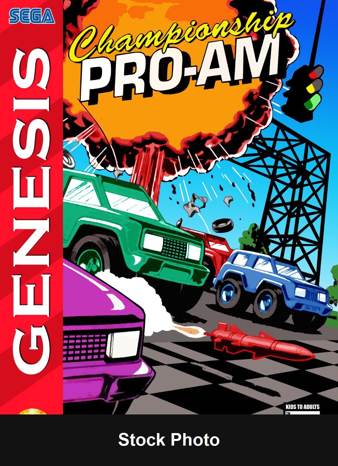 Championship Pro-AM - Sega Genesis