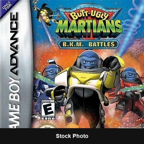 Butt Ugly Martians BKM Battles - Game Boy Advance