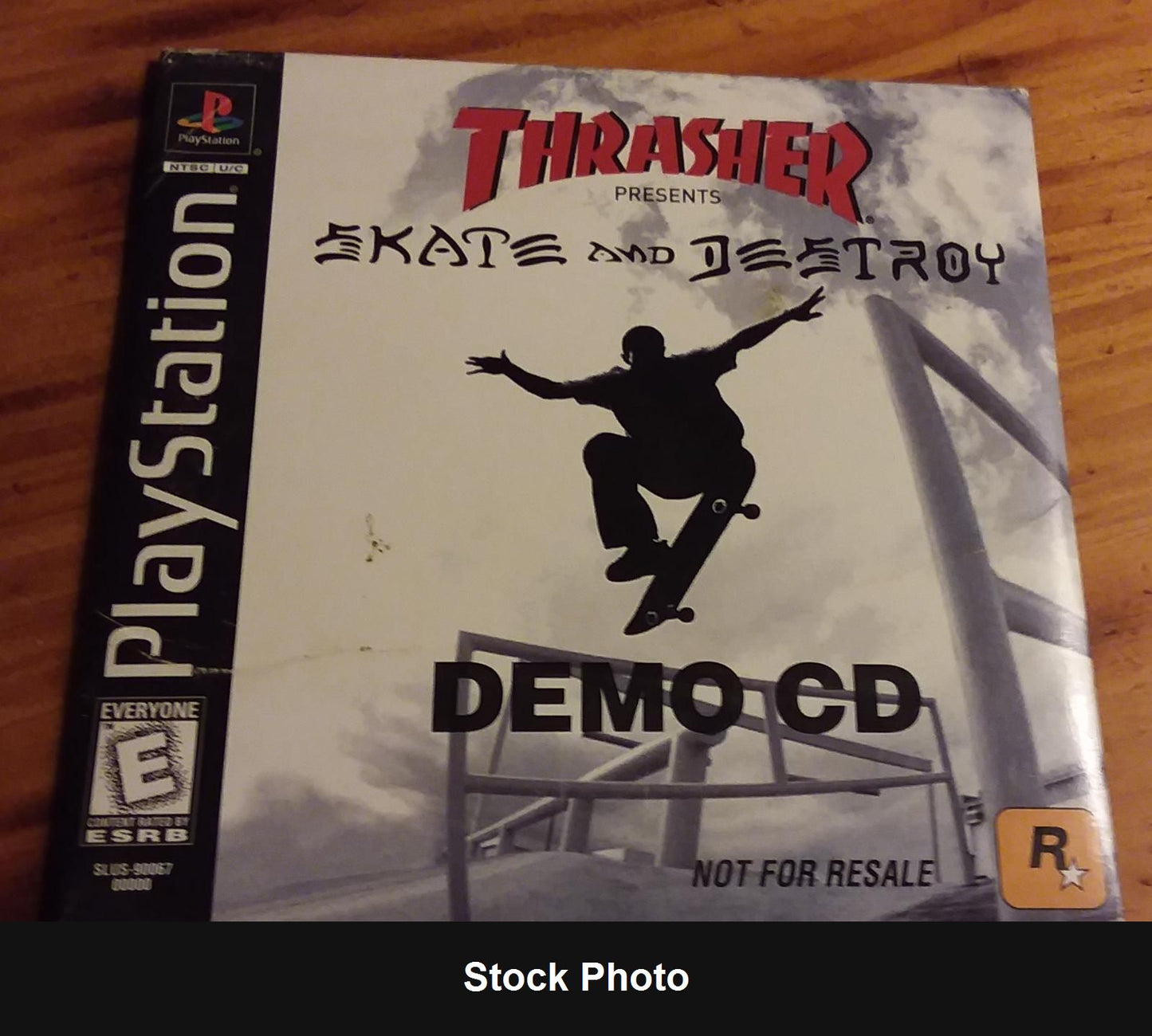 Thrasher Skate and Destroy Demo CD - PlayStation