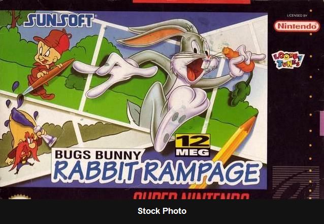 Bugs Bunny Rabbit Rampage - Super Nintendo
