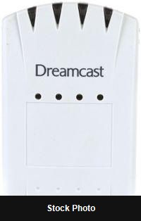 4x Memory Card (Sega Dreamcast) - Sega Accessories