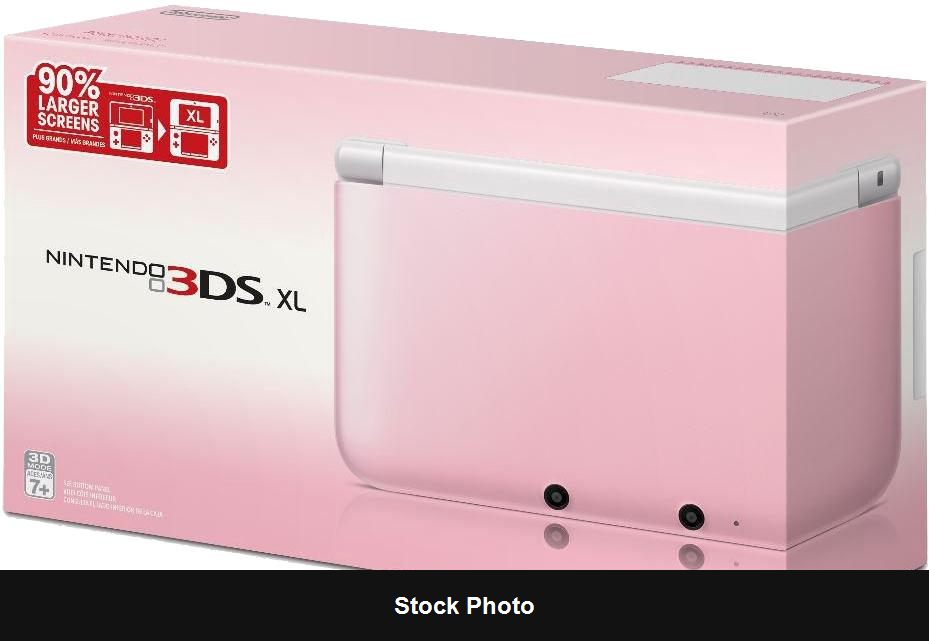 Nintendo 3DS XL Pink + White - Console