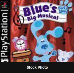 Blue's Clues Blue's Big Musical - Playstation