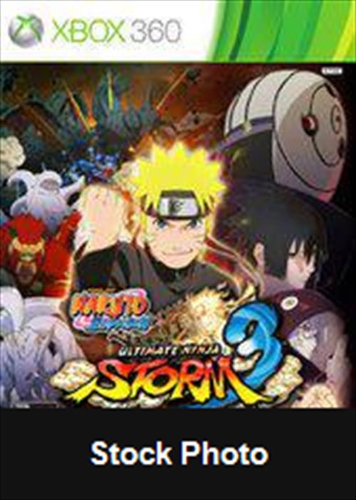 Naruto Shippuden Ultimate Ninja Storm 3 - Xbox 360