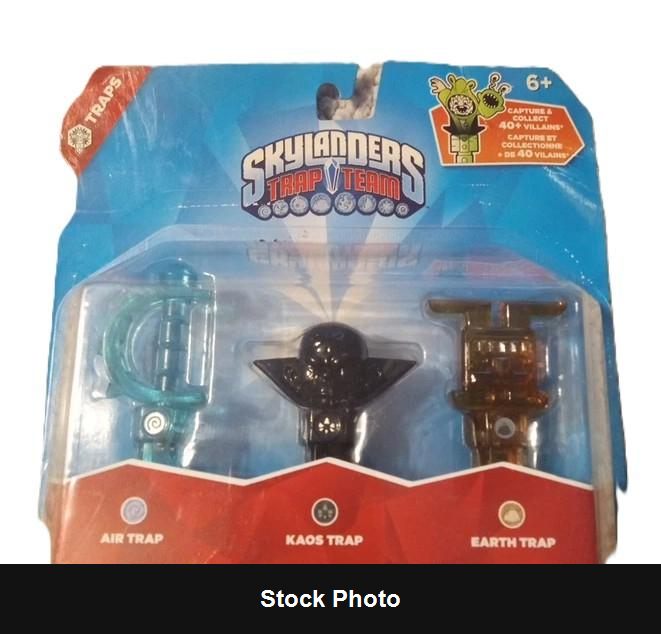 Air, Kaos & Earth Triple Pack - Trap Team (Skylanders) - Skylanders Accessories