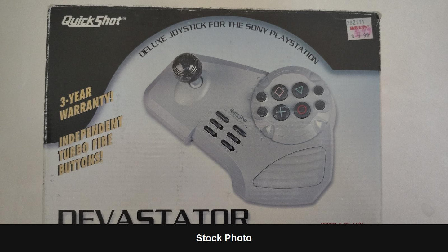 Quickshot Devastator Joystick (PlayStation) - PlayStation Accessories