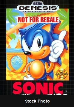 Sonic the Hedgehog [Not for Resale] - Sega Genesis