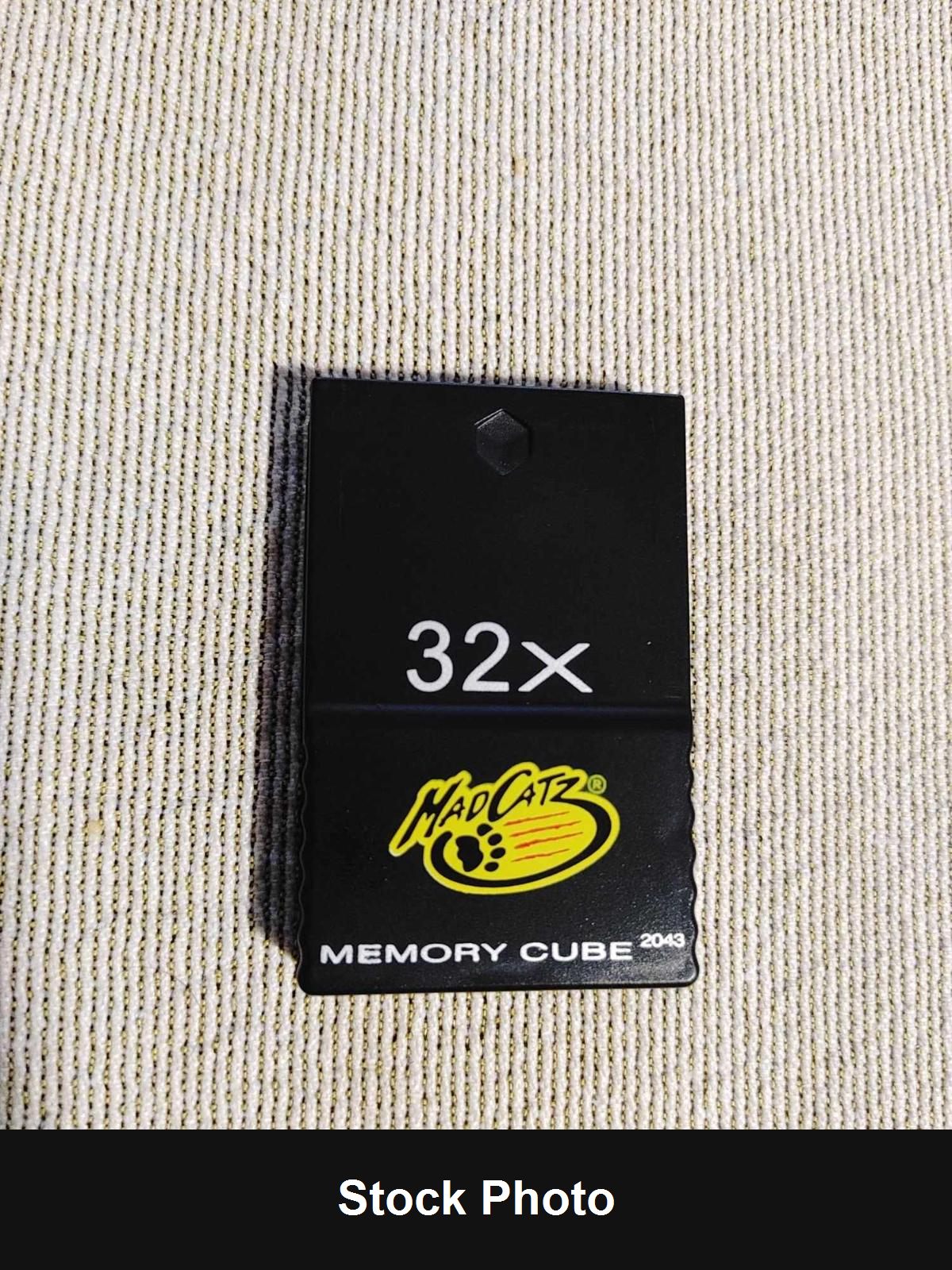 Madcatz Memory Cube 32x (Gamecube) - Nintendo Accessories
