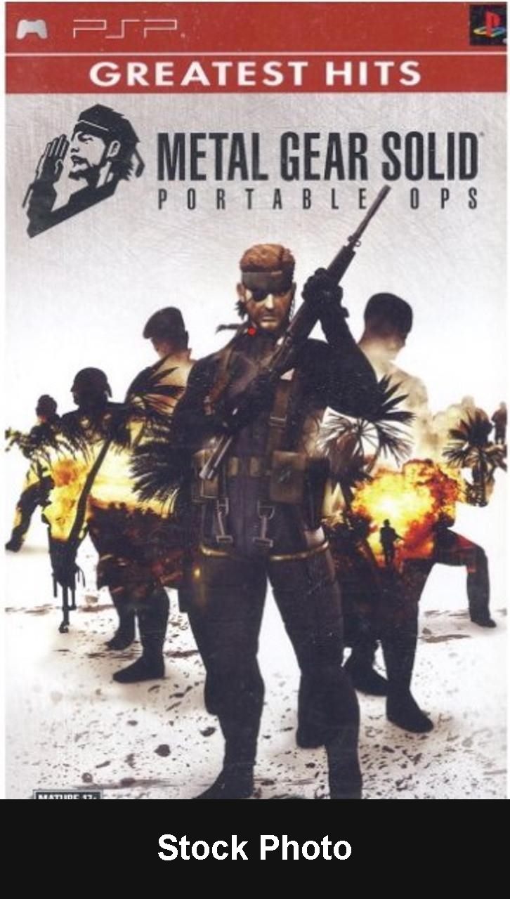 Metal Gear Solid Portable Ops [Greatest Hits] - PSP