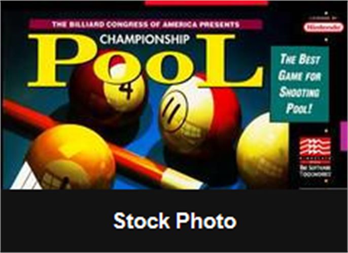 Championship Pool - SNES