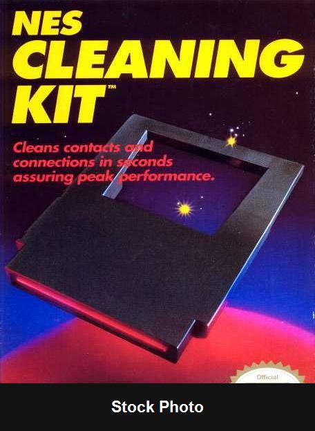 NES Cleaning Kit [First Print] (NES) - Nintendo Accessories