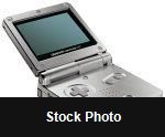 Platinum Game Boy Advance SP - Console