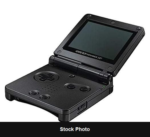 Black Game Boy Advance SP - Console