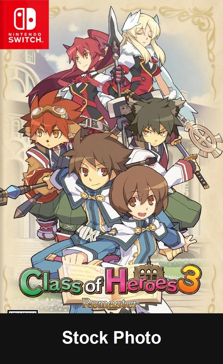 Class Of Heroes 3 Remaster - Nintendo Switch