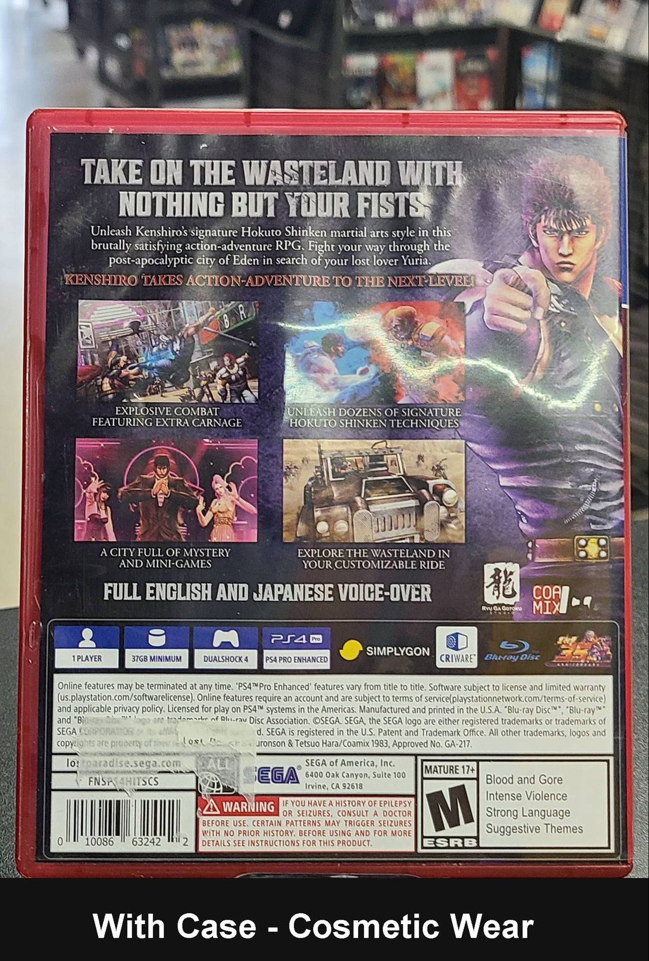 Fist Of The North Star: Lost Paradise [PlayStation Hits] - PlayStation 4