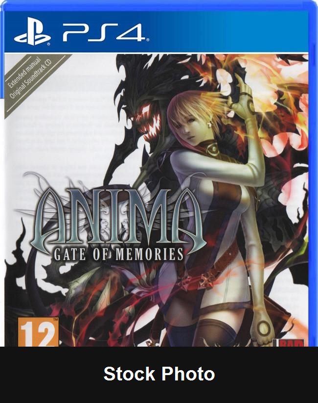Anima Gate of Memories - PAL Playstation 4 [Import]