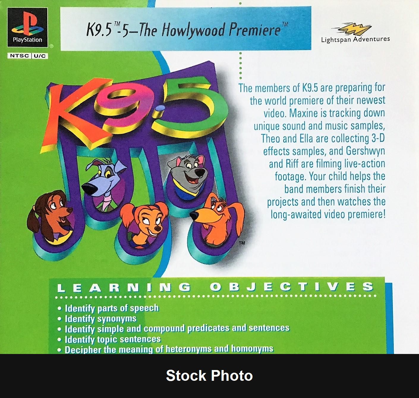 K9.5 5: The Howlywood Premiere - Playstation
