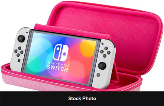 Game Traveler Deluxe Case for Switch 2: Princess Peach (New) - Nintendo Accessories