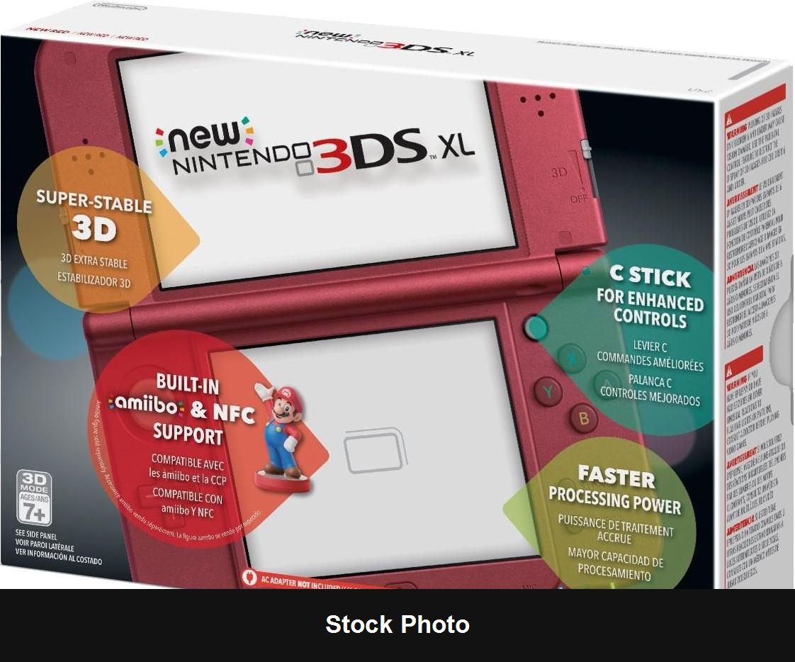 New Nintendo 3DS XL Red - Console