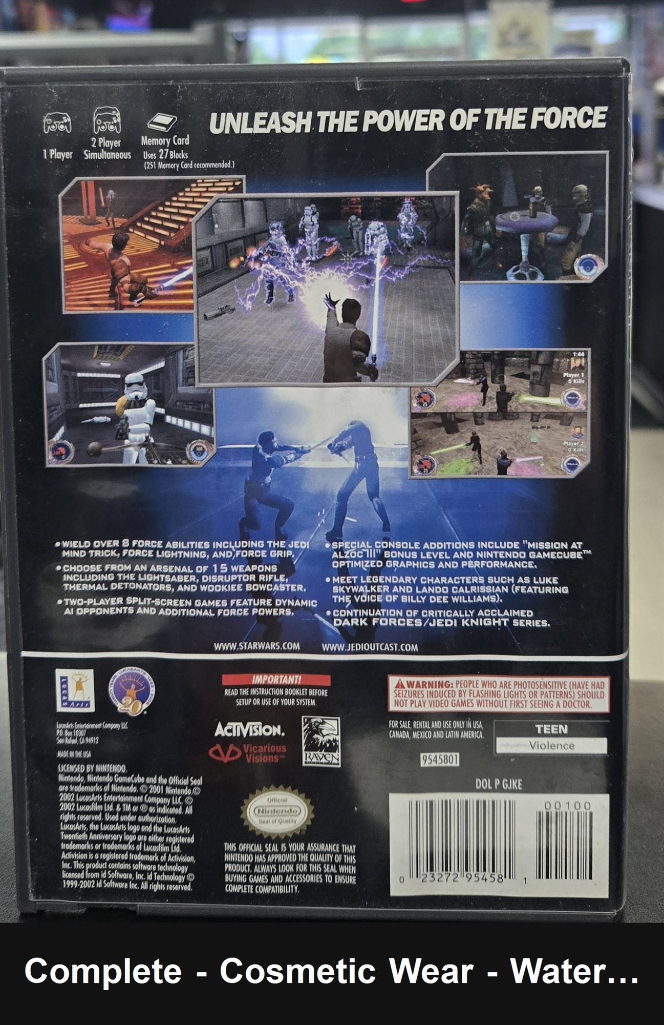 Star Wars Jedi Outcast - Gamecube