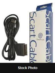SCART Cable (Sega Dreamcast) - Sega Accessories