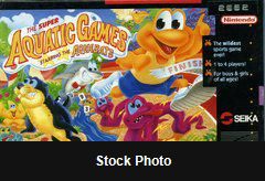 Super Aquatic Games - Super Nintendo