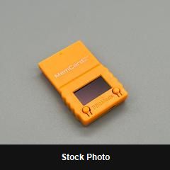 MemCard PRO [Spice Orange] (Gamecube) - Nintendo Accessories