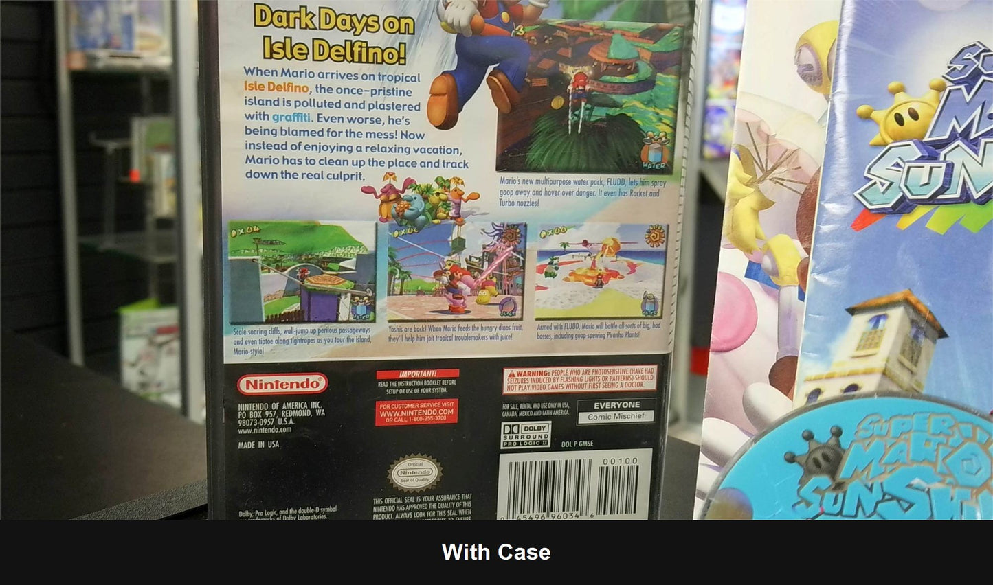 Super Mario Sunshine - GameCube