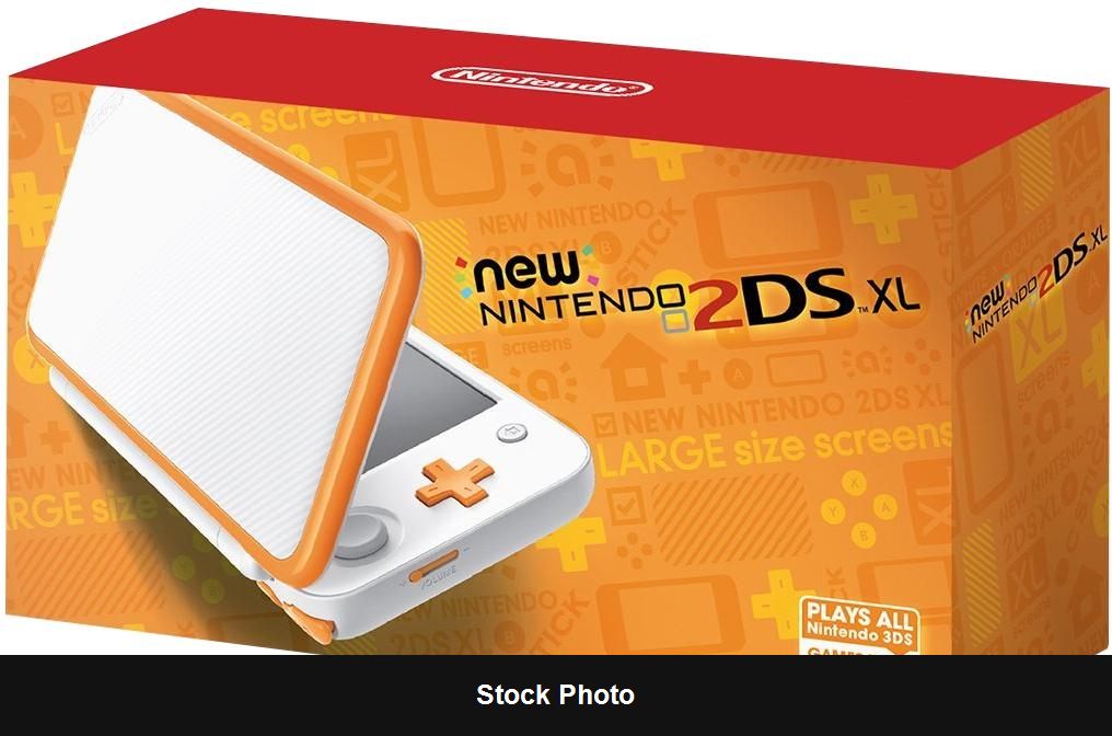 New Nintendo 2DS XL White + Orange - Console