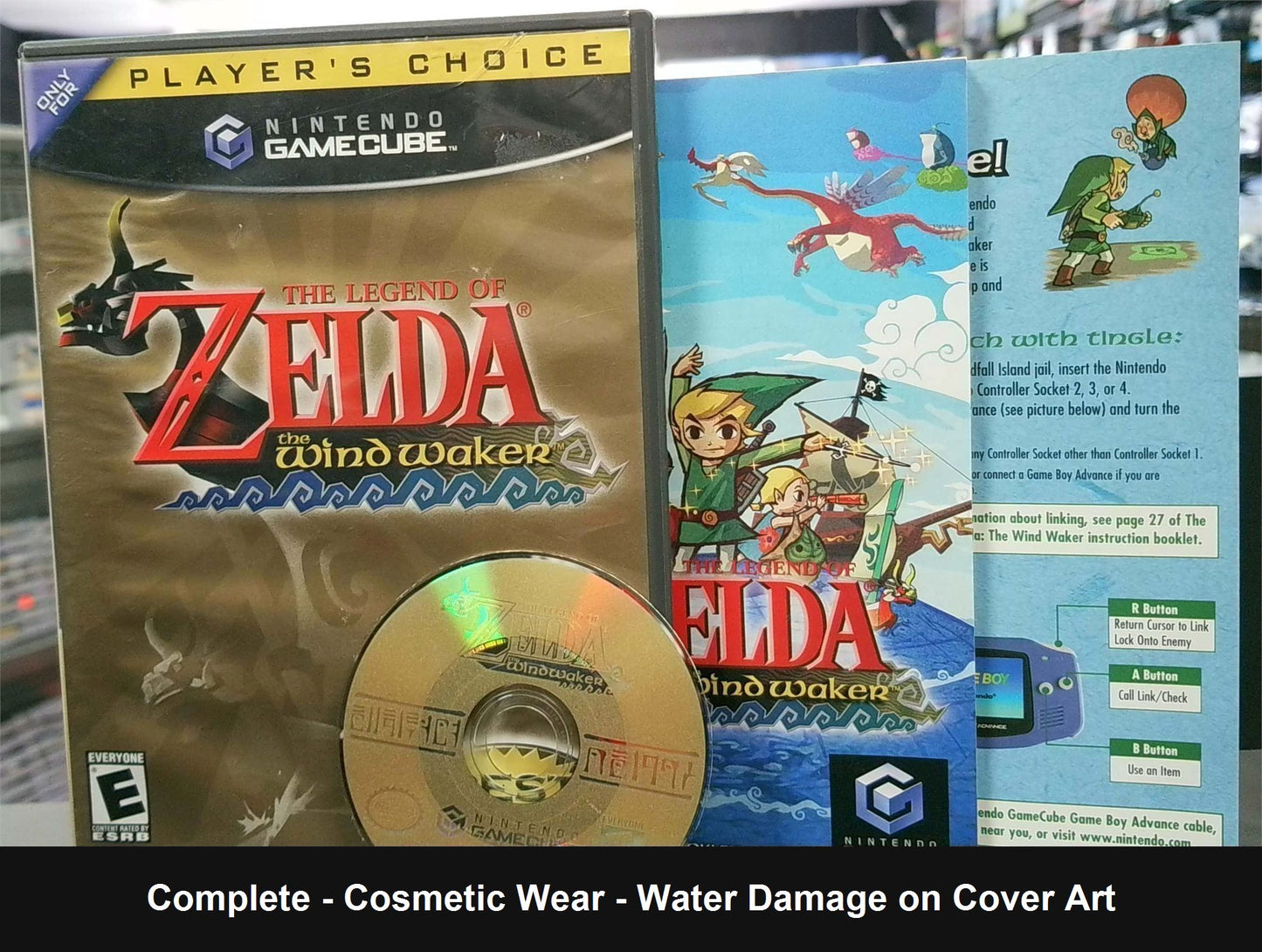 Zelda Wind Waker [Player's Choice] - GameCube