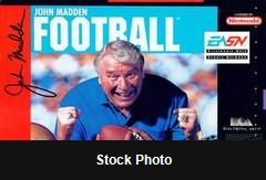 John Madden Football - Super Nintendo