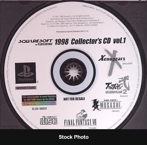 Squaresoft on Playstation 1998 Collector's CD Vol. 1 - PlayStation