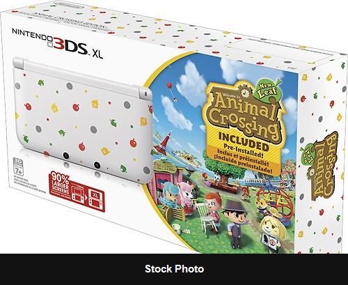 Nintendo 3DS XL Animal Crossing Edition - Console