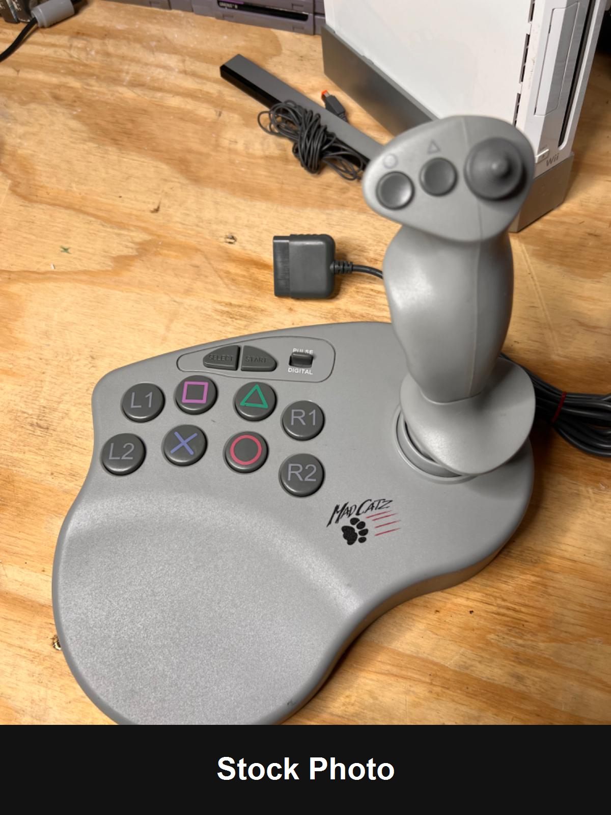 Mad Catz Flight Stick Game Controller (PlayStation) - PlayStation Accessories